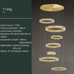 Alnair Crystal Ring Chandelier