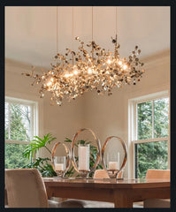 Merope Disc Bloom Chandelier