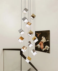 Acamar Glass Cube Chandelier