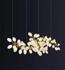 Taygeta Frosted Grape Chandelier