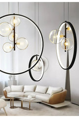 Mimosa Floating Bubble Ring Chandelier