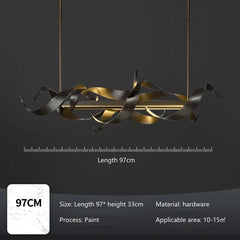 Rasalas Twisted Ribbon Chandelier