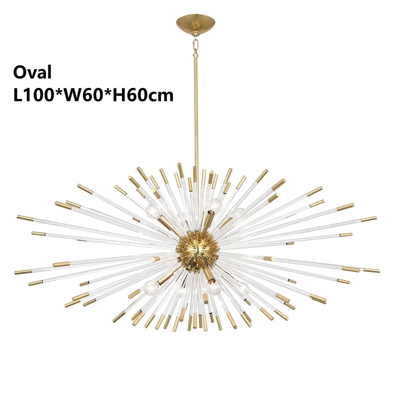 Izar Dandelion Burst Chandelier