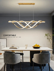 Nekkar Interlaced Ribbon Chandelier