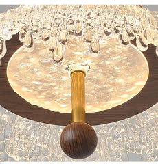 Talitha Walnut Waterdrop Wall Lamp