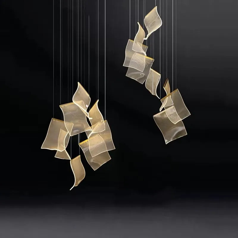 Altais Floating Ribbon Chandelier