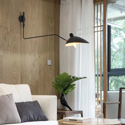 Ashlesha Duckbill Swing Arm Wall Lamp