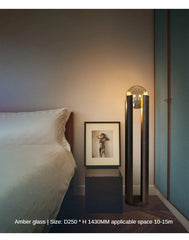 Procyon Glass Dome Floor Lamp