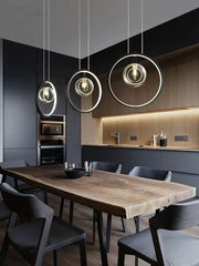 Mimosa Floating Bubble Ring Chandelier