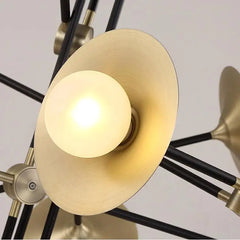 Ukdah Angular Cone Branch Chandelier