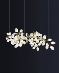 Taygeta Frosted Grape Chandelier