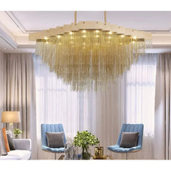 Hadar Tiered Tassel Chandelier
