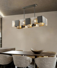 Homam Mesh Box Chandelier