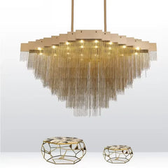 Hadar Tiered Tassel Chandelier