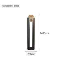 Procyon Glass Dome Floor Lamp