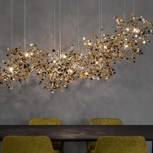 Merope Disc Bloom Chandelier
