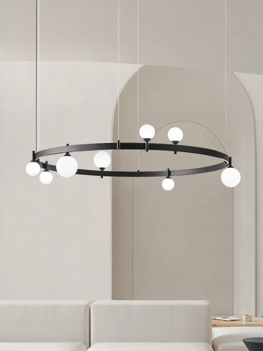 Mira Orbit Globe Chandelier