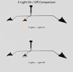 Ashlesha Duckbill Branch Ceiling Light