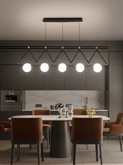 Seginus Accordion Globe Chandelier