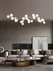 Hamal Canopy Globe Chandelier