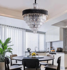 Mensae Tiered Crystal Chandelier