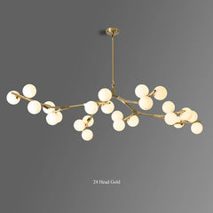 Hamal Canopy Globe Chandelier