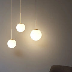 Adhara Frosted Globe Pendant Lamp