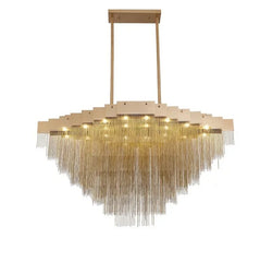 Hadar Tiered Tassel Chandelier
