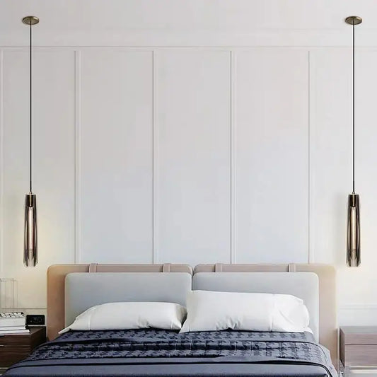 Aladfar Tapered Crystal Capsule Pendant Lamp