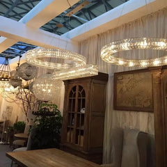 Alnair Rectangular Crystal Chandelier