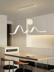 Albali Peaked Wave Globe Pendant Lamp