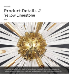 Izar Dandelion Burst Chandelier