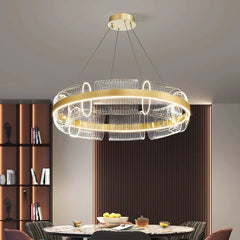 Alcyone Mesh Ring Chandelier