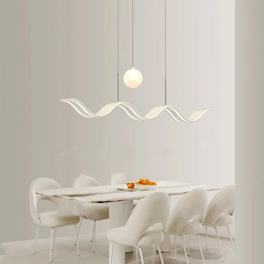 Albali Twin Wave Globe Pendant Lamp