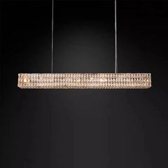 Alnair Rectangular Crystal Chandelier