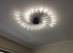 Brachium Starburst Rod Ceiling Light