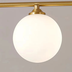 Hamal Linear Drop Globe Pendant Lamp