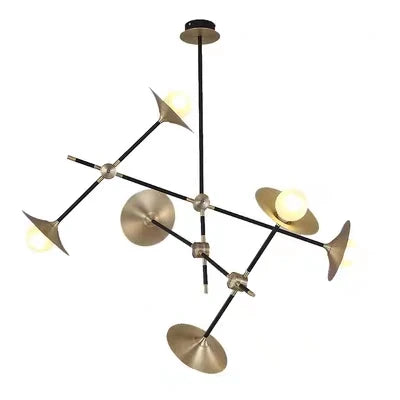 Ukdah Angular Cone Branch Chandelier