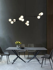 Hamal Canopy Globe Chandelier