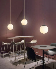 Adhara Frosted Globe Pendant Lamp