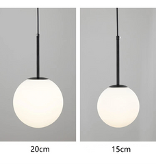 Adhara Frosted Globe Pendant Lamp