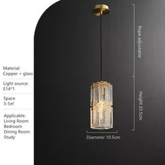 Ain Glass Shade Pendant Lamp