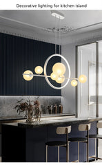 Mimosa Ring Bubble Chandelier