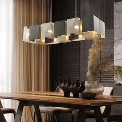 Homam Mesh Box Chandelier
