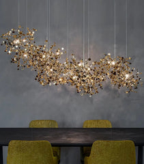 Merope Disc Bloom Chandelier
