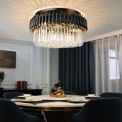 Mensae Vertical Crystal Ceiling Light