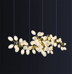 Taygeta Frosted Grape Chandelier