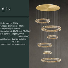 Alnair Crystal Ring Chandelier
