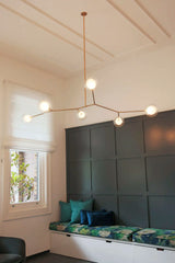 Hamal Angular Globe Branch Chandelier