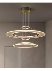 Alcyone Mesh Ring Chandelier